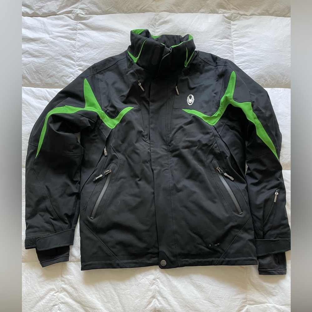 Spyder Dermizax-EV X Static Thinsulate ski snowboard jacket coat, small